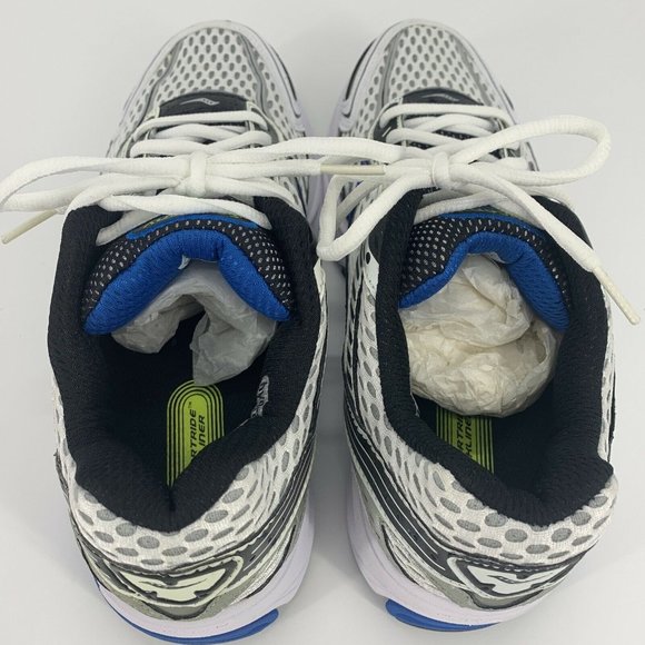 Men's Saucony ProGrid Ride 2 Running Shoes White/Royal/Black Size 8 New 20040-1 - Picture 8 of 12